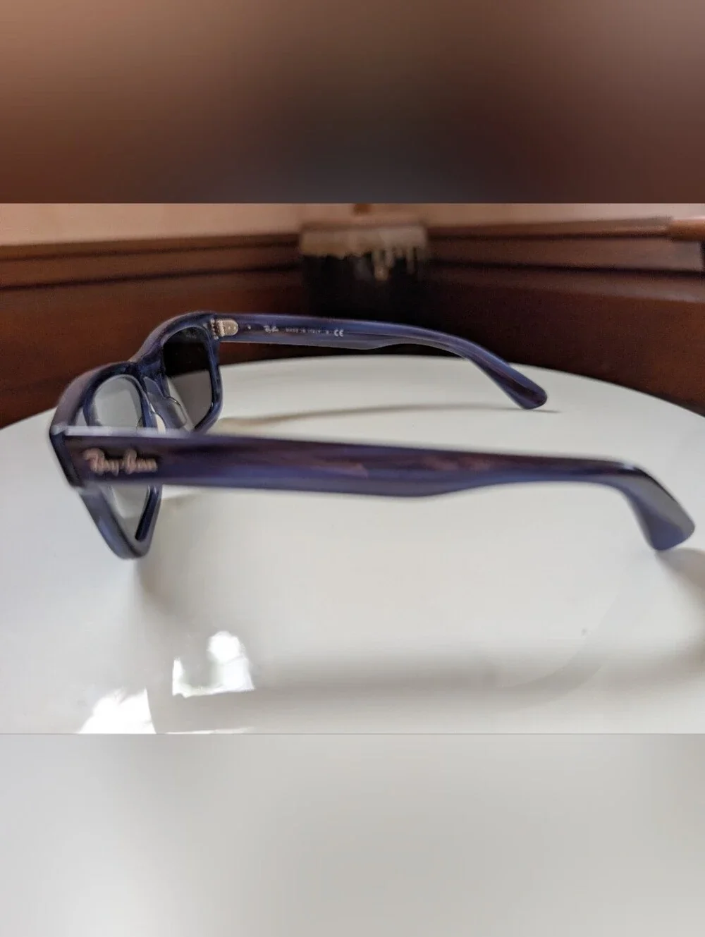 Ray Ban Mr Burbank Sunglasses In Blue
